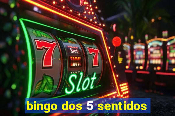 bingo dos 5 sentidos